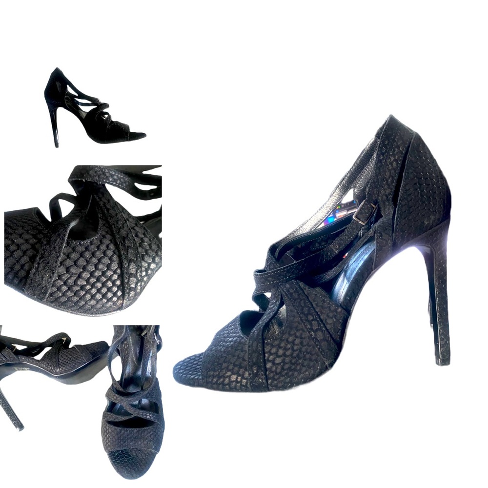 The Kooples Snakeskin Stilettos Size 38
